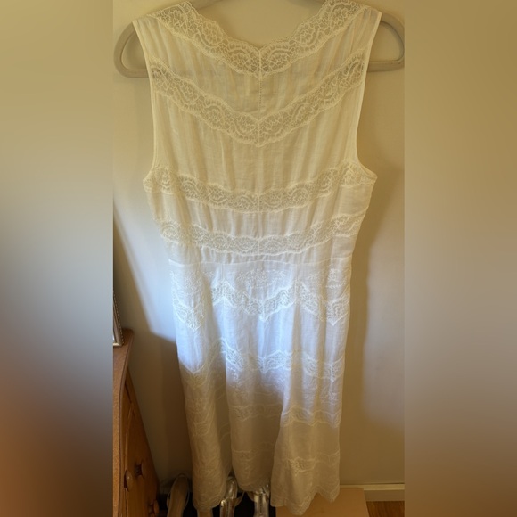 Dôen Heirloom Evanora Dress — Salt - Picture 5 of 8